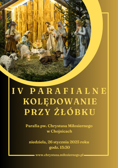 Parafialne kolędowanie przy żłóbku